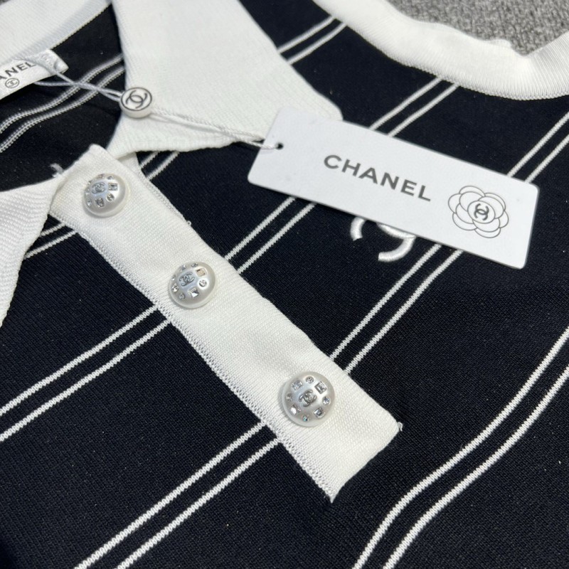 Chanel Sleeveless Shirt & Shorts