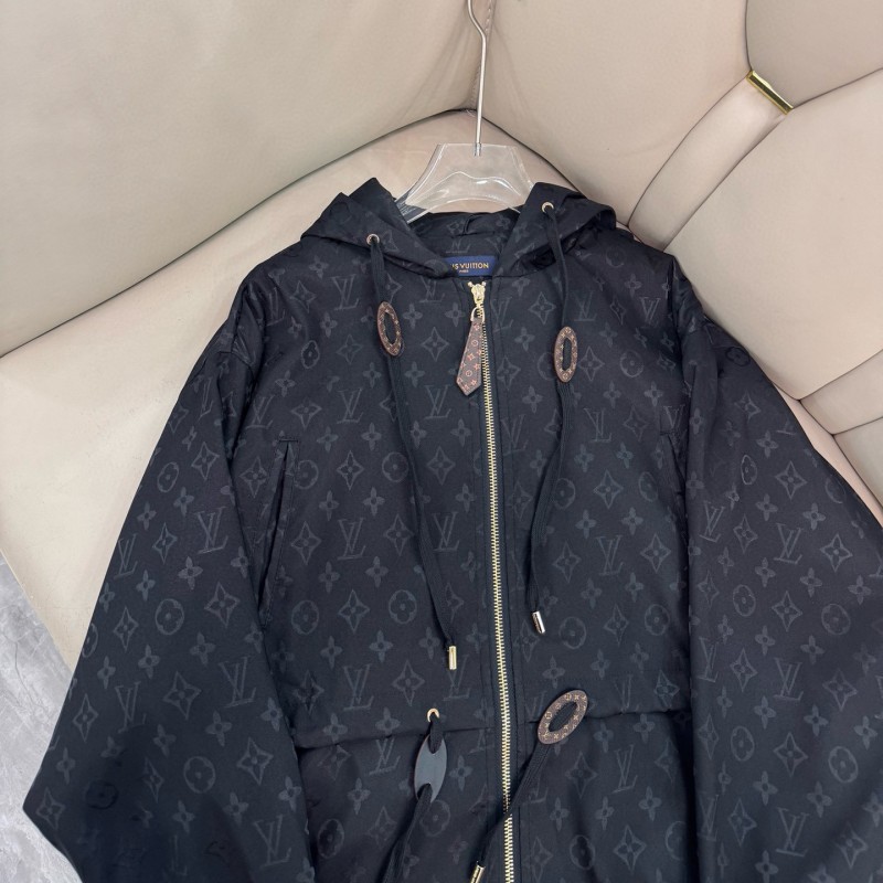 LV Zipper Jacket & Shorts Set