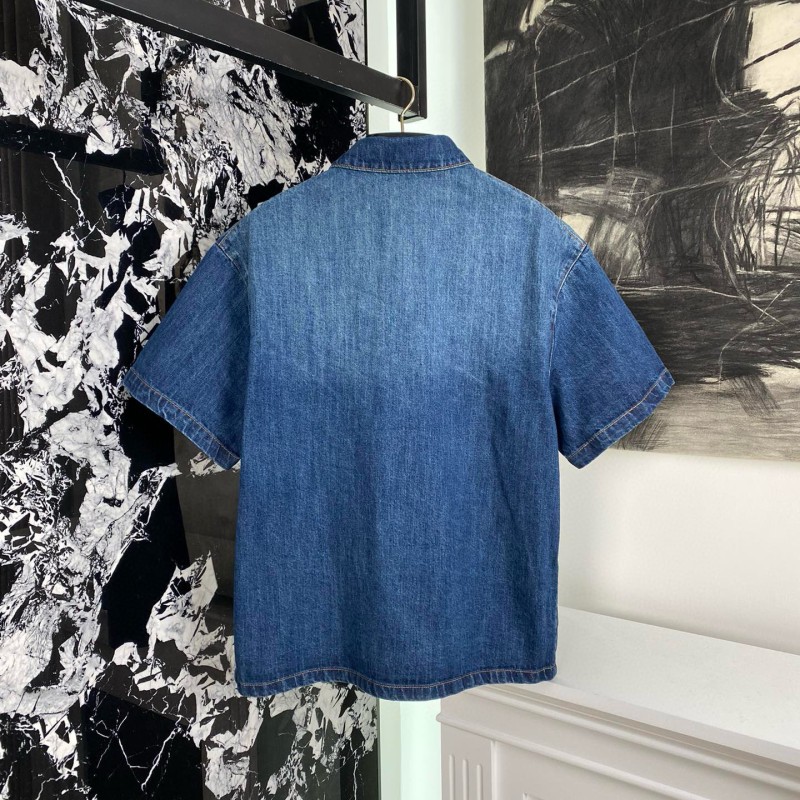 Prada Unisex Denim Shirt