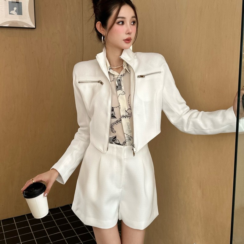 YSL Zipper Cardigan