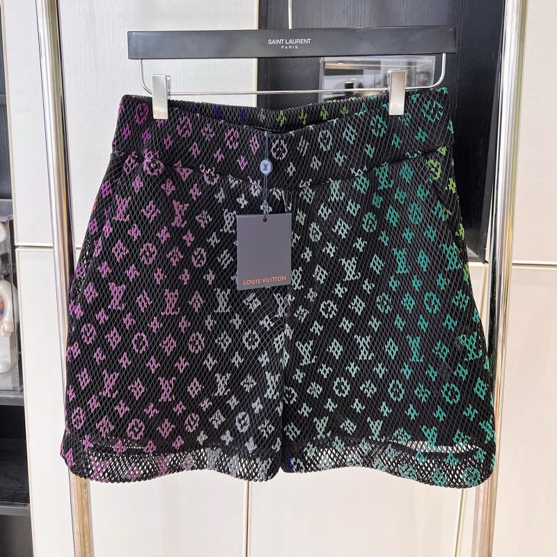 LV Denim Shorts