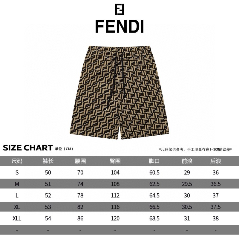 Fendi Unisex Shorts