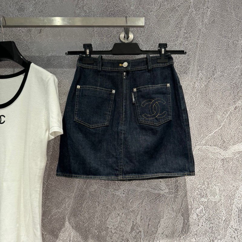 Chanel Denim Skirts