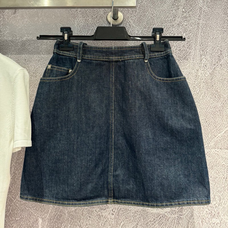 Chanel Denim Skirts