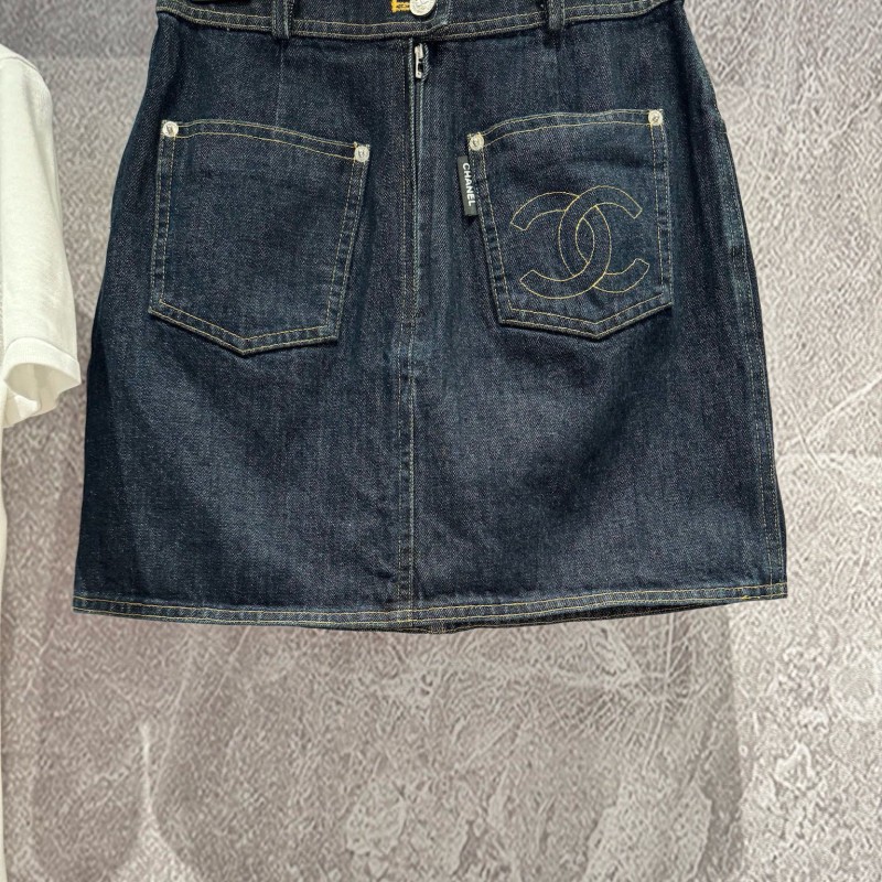 Chanel Denim Skirts