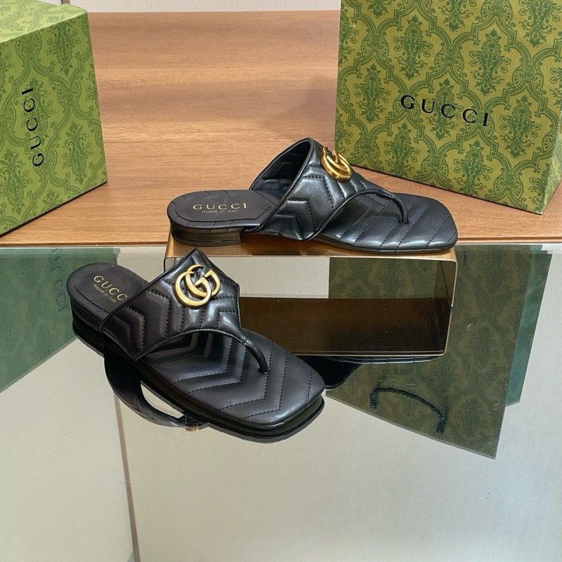 Gucci Flat Thong Sandals