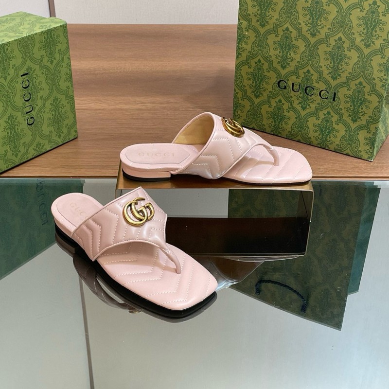 Gucci Flat Thong Sandals