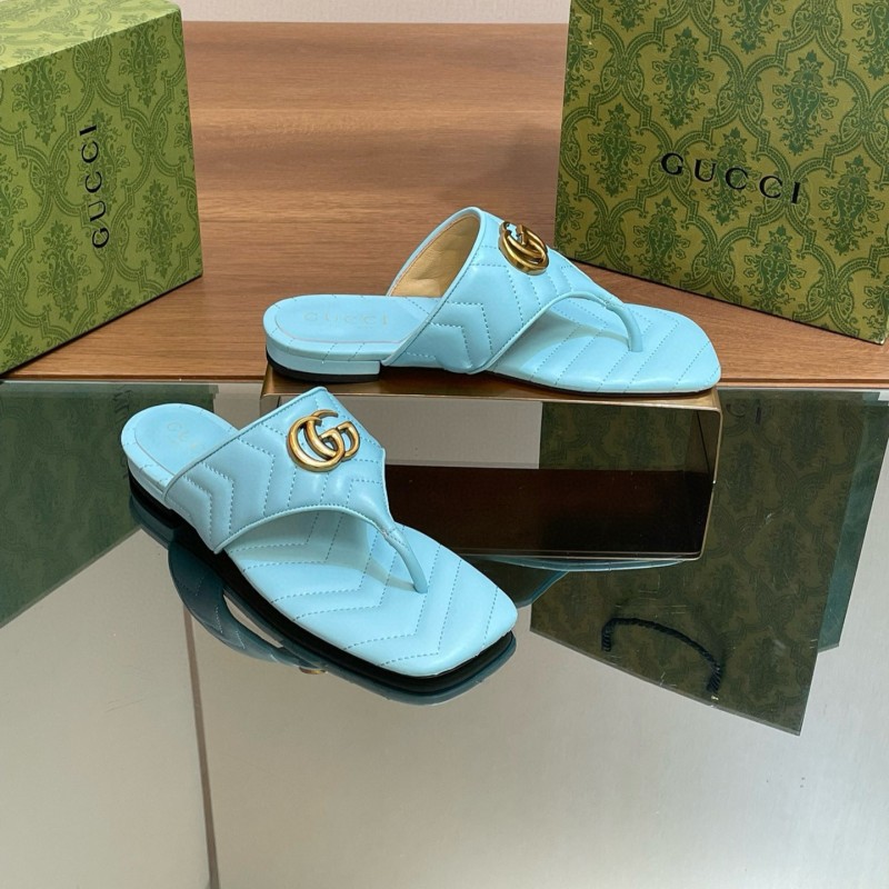 Gucci Flat Thong Sandals