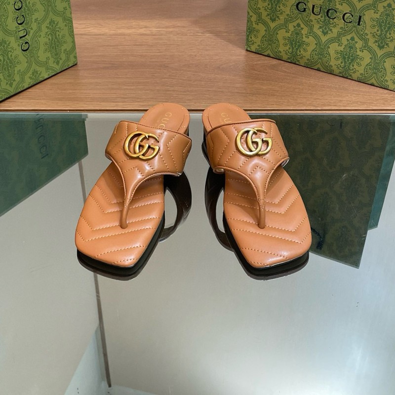 Gucci Flat Thong Sandals