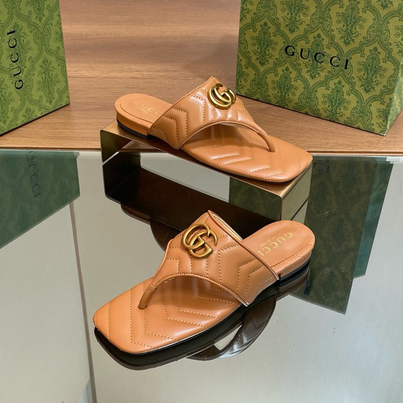 Gucci Flat Thong Sandals