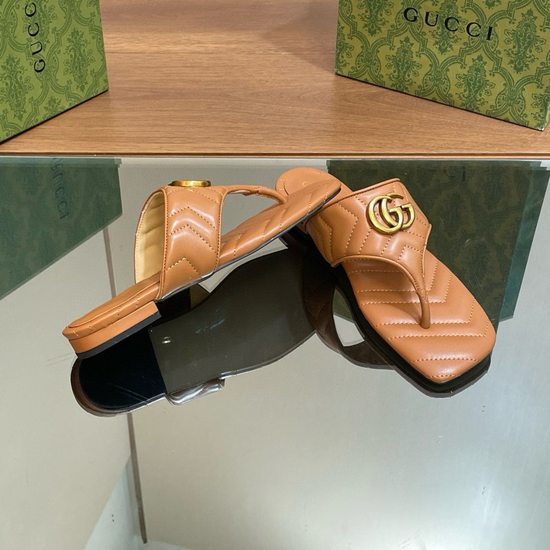 Gucci Flat Thong Sandals