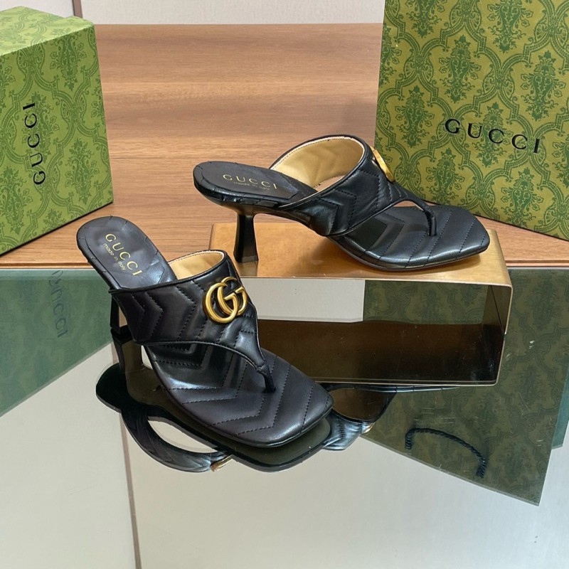 Gucci Heels Thong Sandals