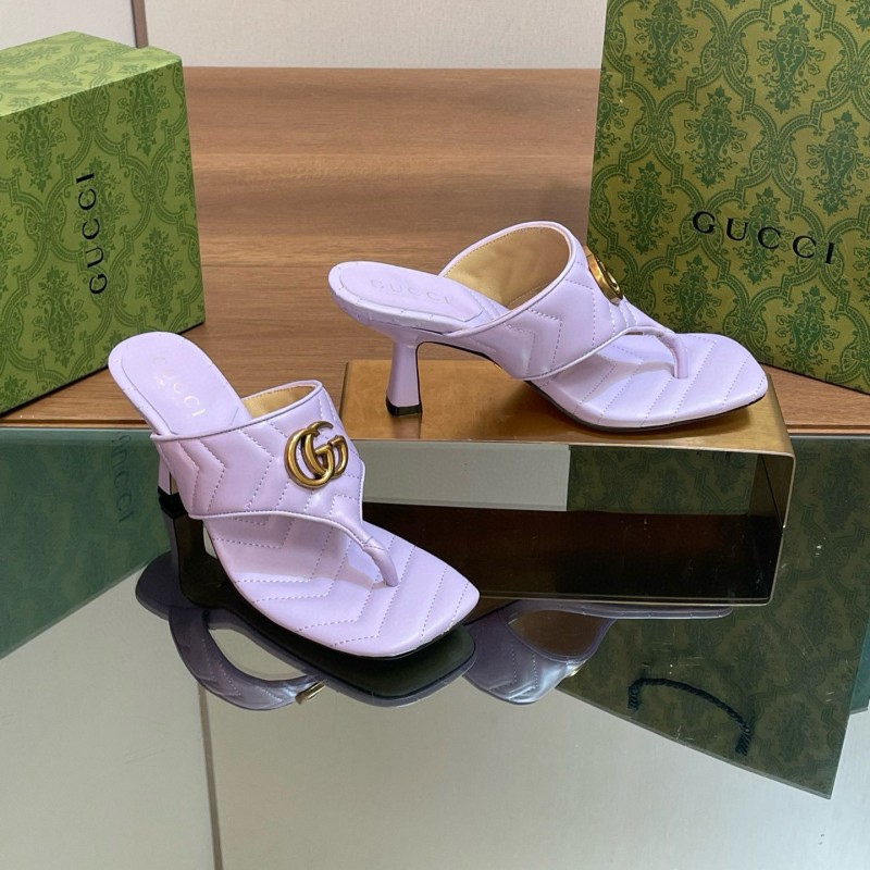 Gucci Heels Thong Sandals