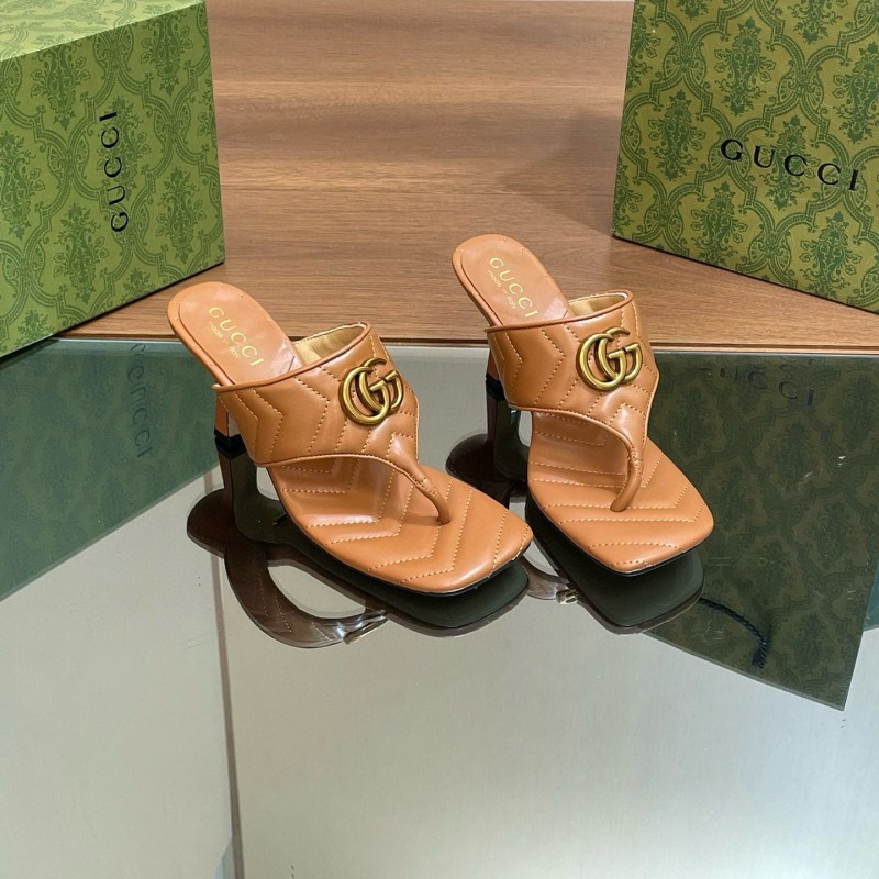 Gucci Heels Thong Sandals