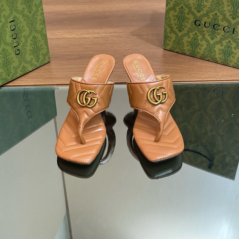 Gucci Heels Thong Sandals