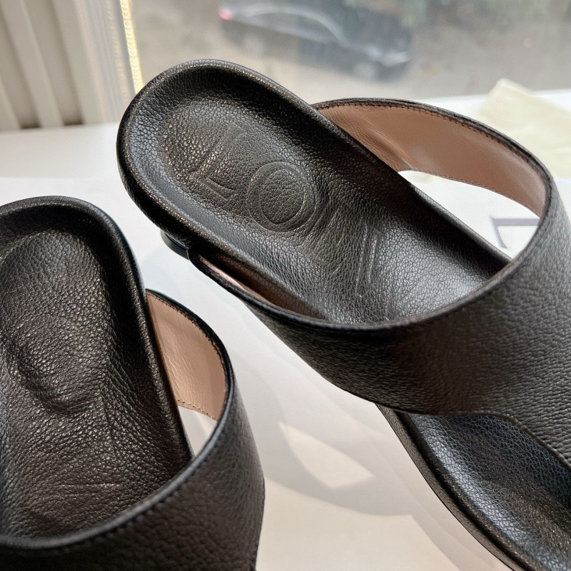 Loewe Heels Thong Sandals