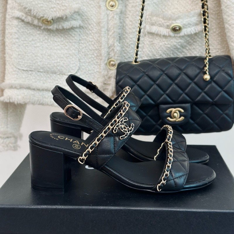 Chanel Heels Sandals