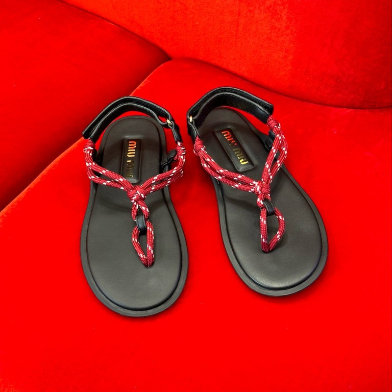 MiuMiu Thong Sandals