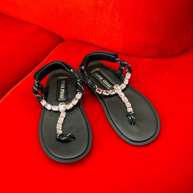 MiuMiu Thong Sandals