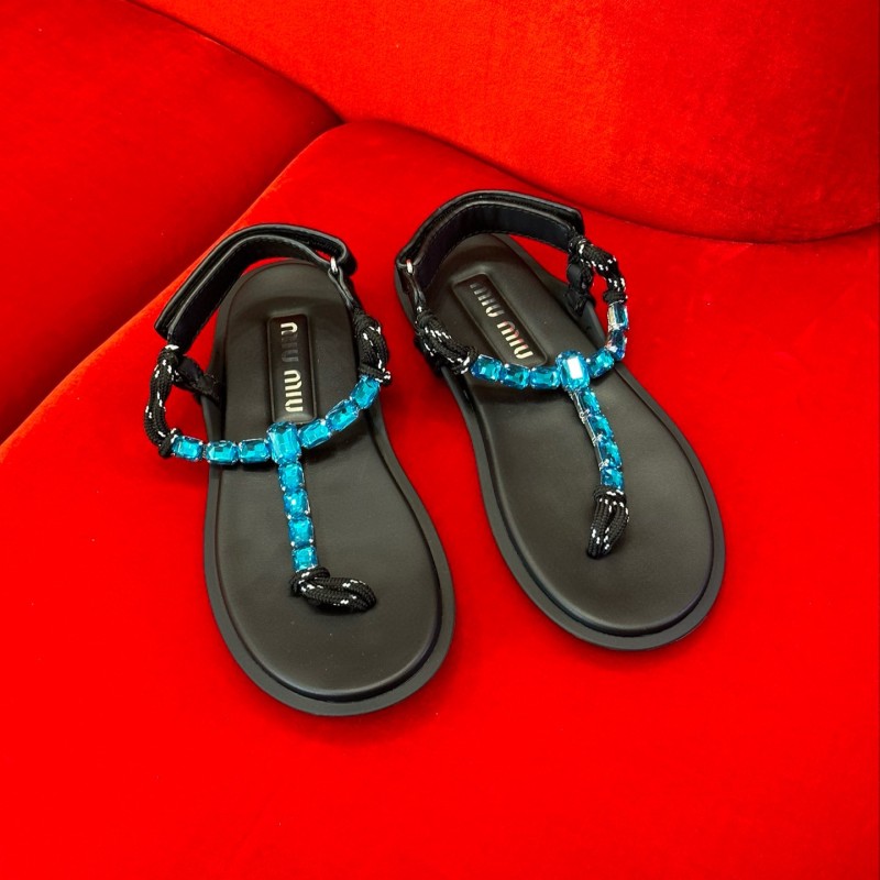 MiuMiu Thong Sandals