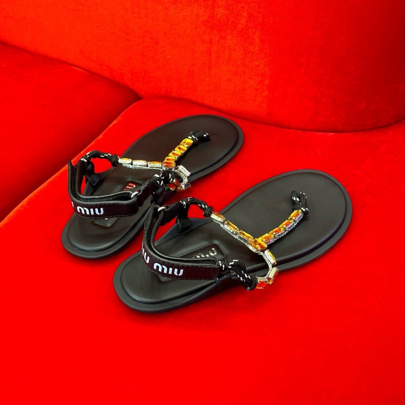 MiuMiu Thong Sandals