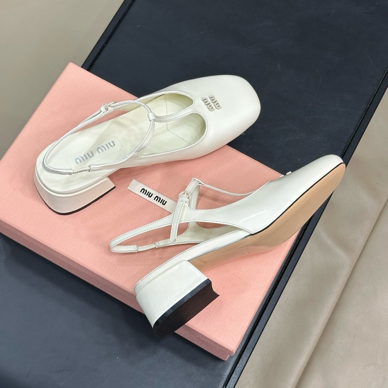 MiuMiu SS24 Mary Jane Shoes