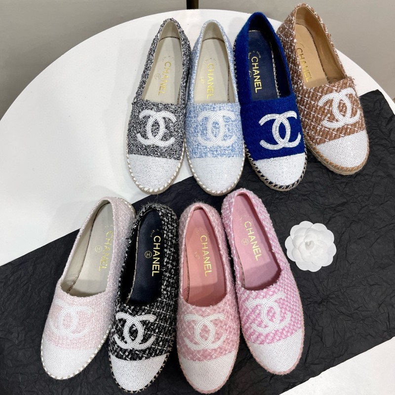 Chanel Espadrilles Shoes 渔夫鞋