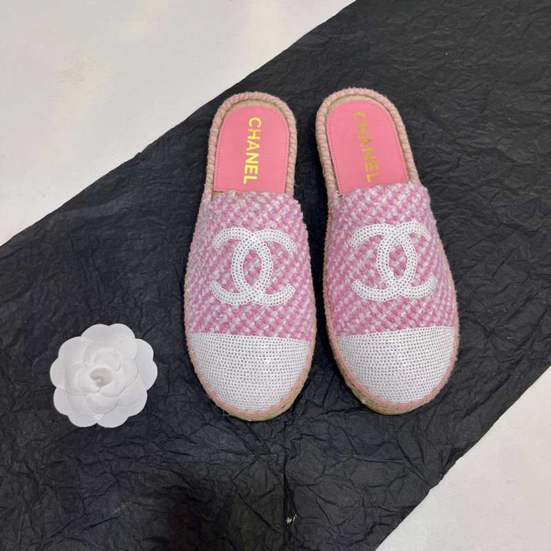 Chanel Espadrilles Slippers 渔夫半拖鞋