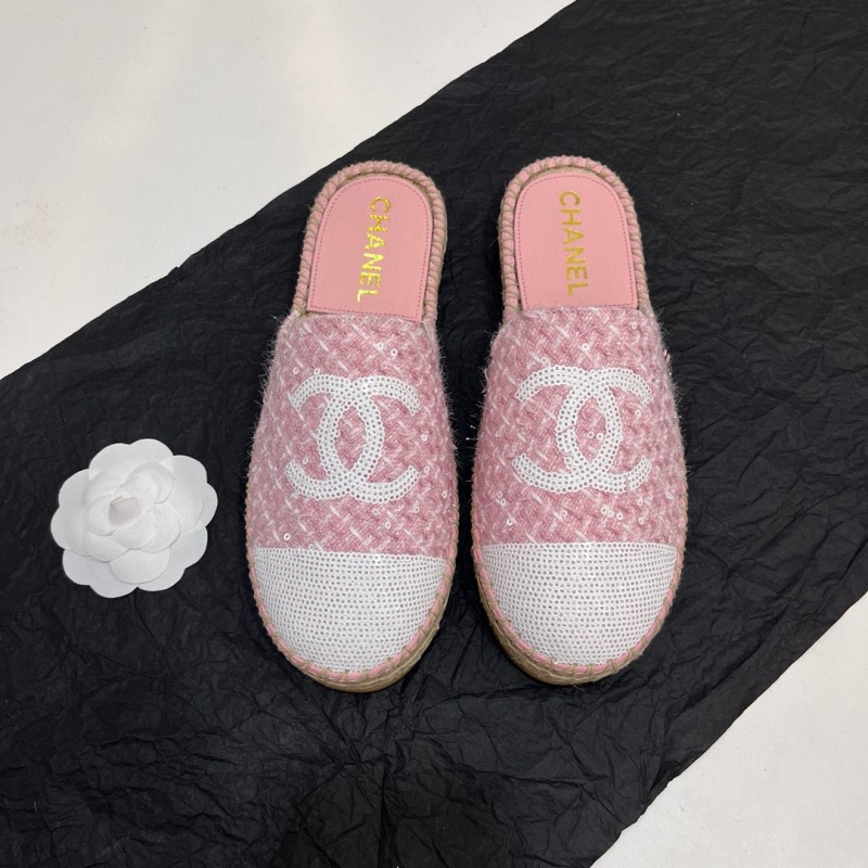 Chanel Espadrilles Slippers 渔夫半拖鞋