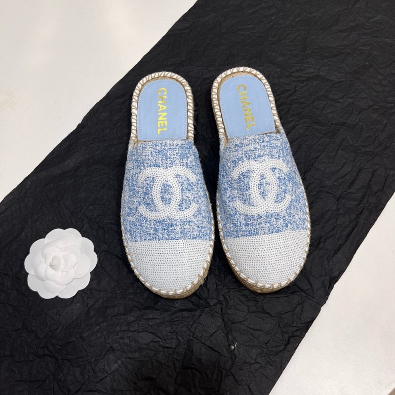 Chanel Espadrilles Slippers 渔夫半拖鞋