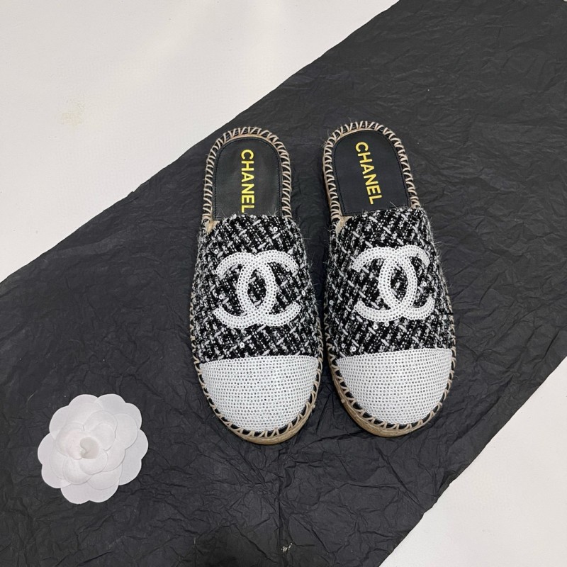 Chanel Espadrilles Slippers 渔夫半拖鞋