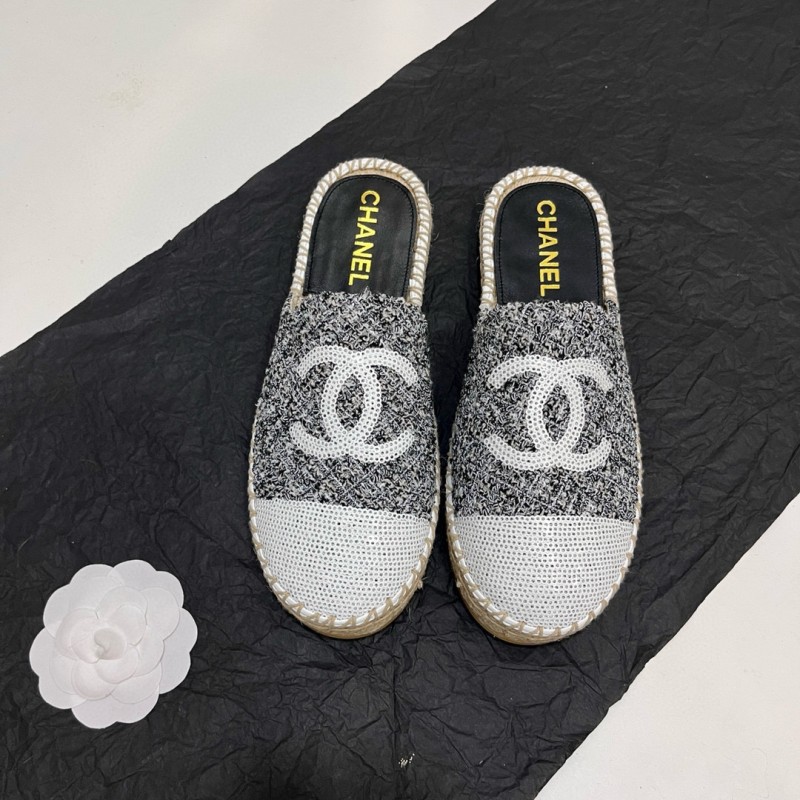 Chanel Espadrilles Slippers 渔夫半拖鞋