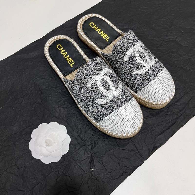 Chanel Espadrilles Slippers 渔夫半拖鞋