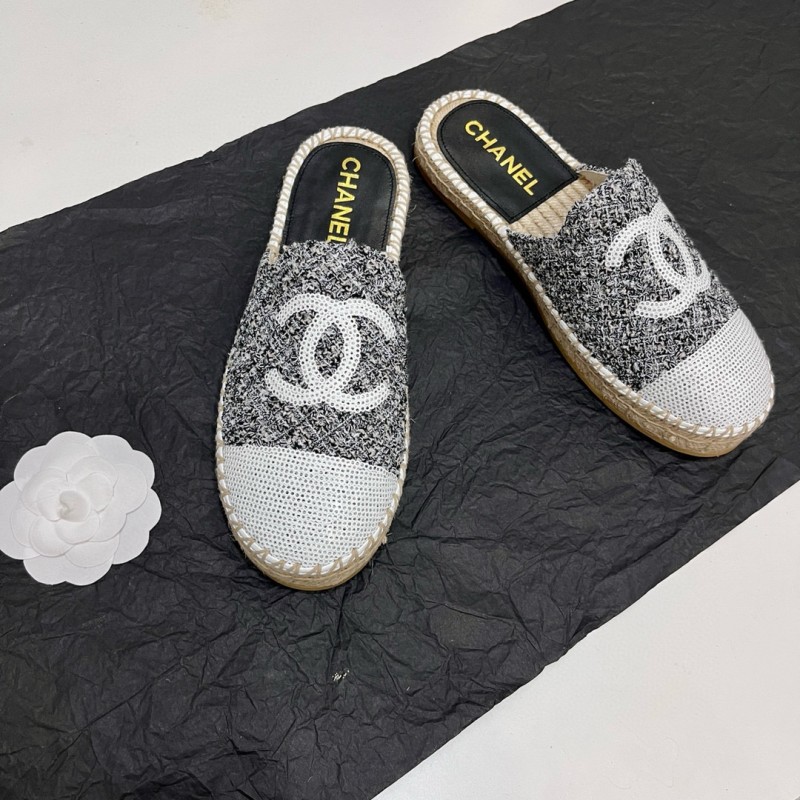 Chanel Espadrilles Slippers 渔夫半拖鞋