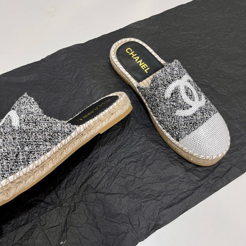 Chanel Espadrilles Slippers 渔夫半拖鞋