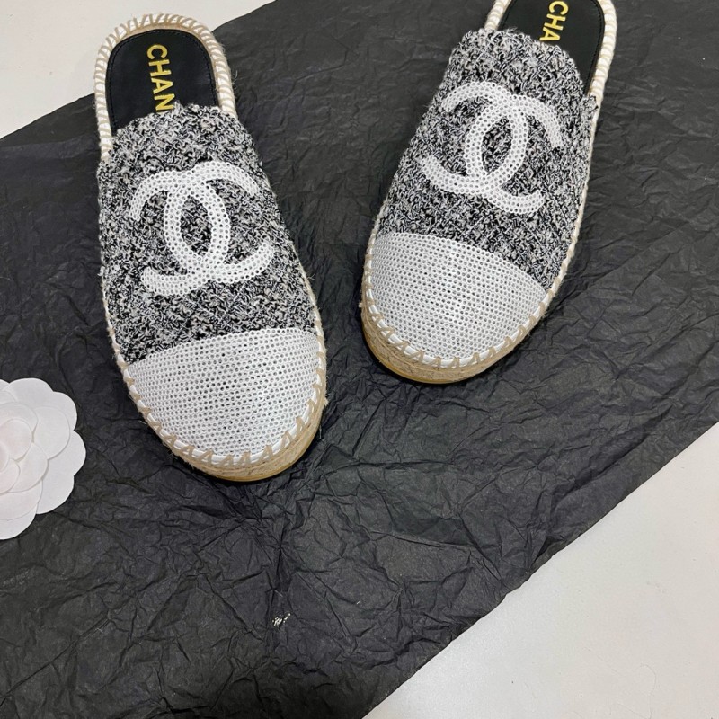 Chanel Espadrilles Slippers 渔夫半拖鞋