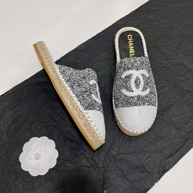 Chanel Espadrilles Slippers 渔夫半拖鞋