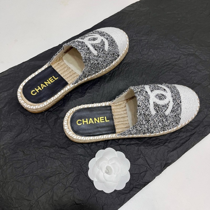 Chanel Espadrilles Slippers 渔夫半拖鞋