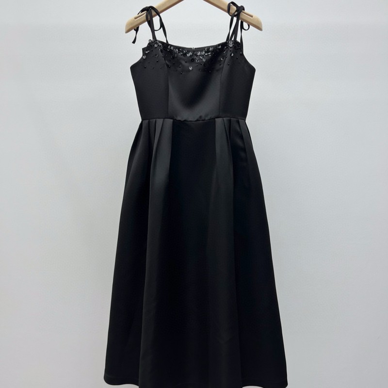 MiuMiu Suspender Long Skirt