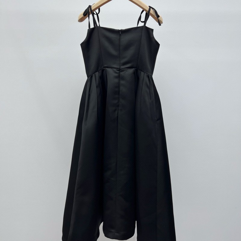 MiuMiu Suspender Long Skirt