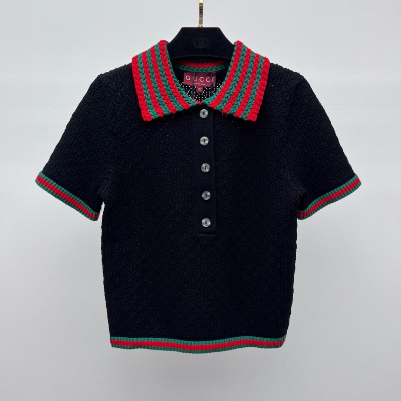 Gucci Polo Tee & Skirts Set