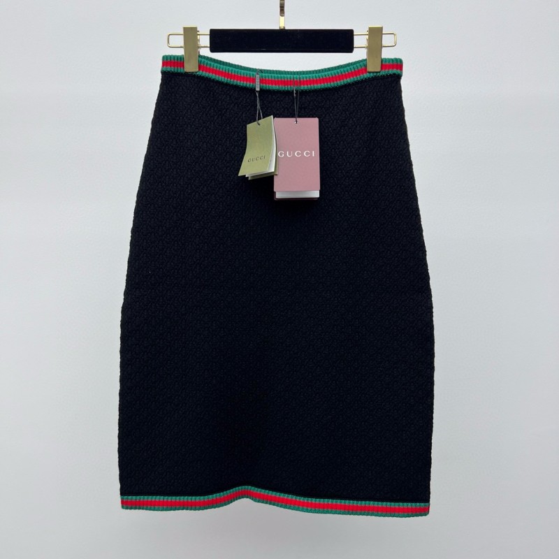 Gucci Polo Tee & Skirts Set