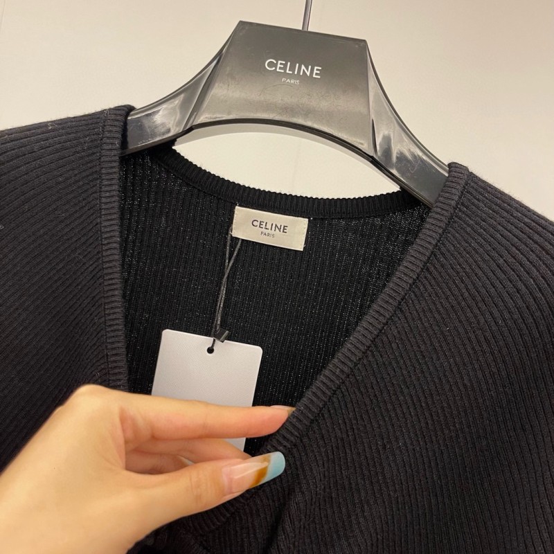 Celine V Collar Shirt