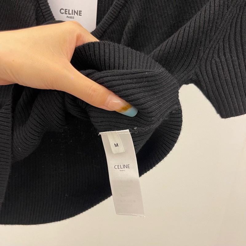 Celine V Collar Shirt