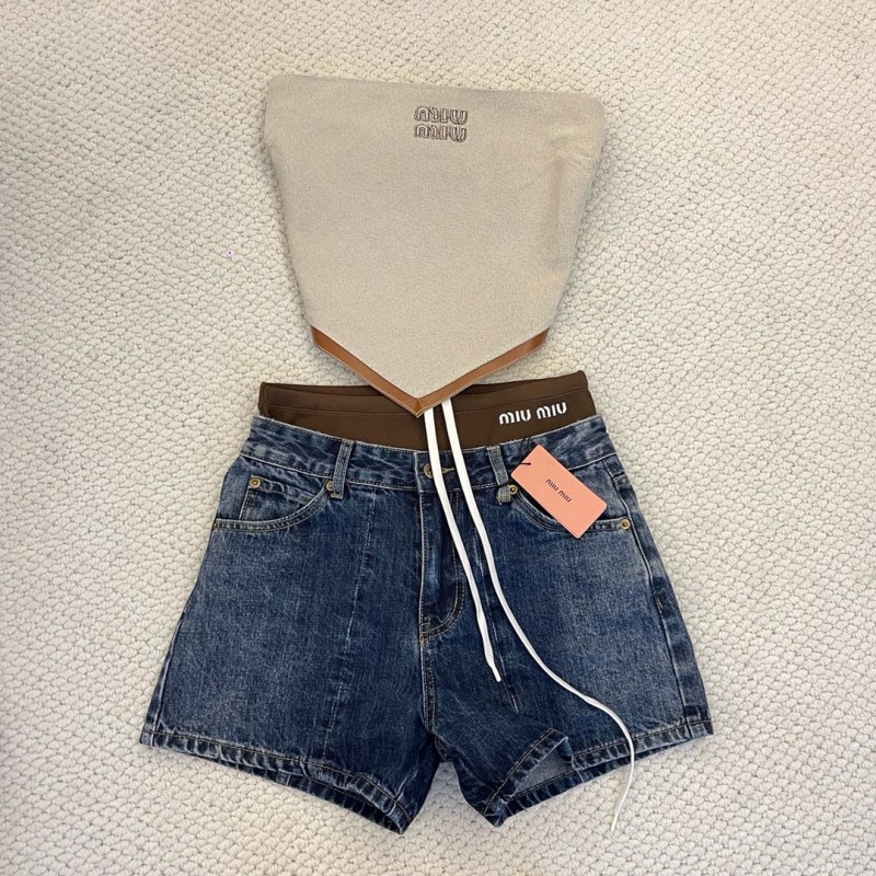 MiuMiu Denim Shorts