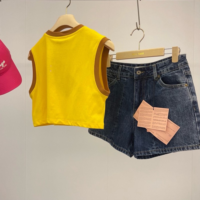 MiuMiu Denim Shorts