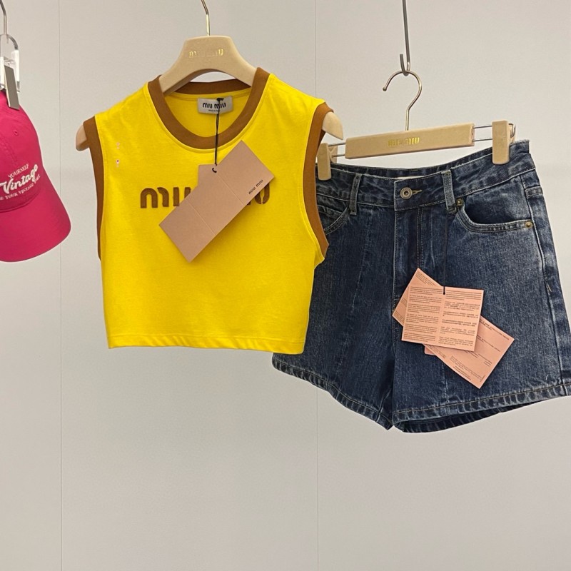 MiuMiu Denim Shorts