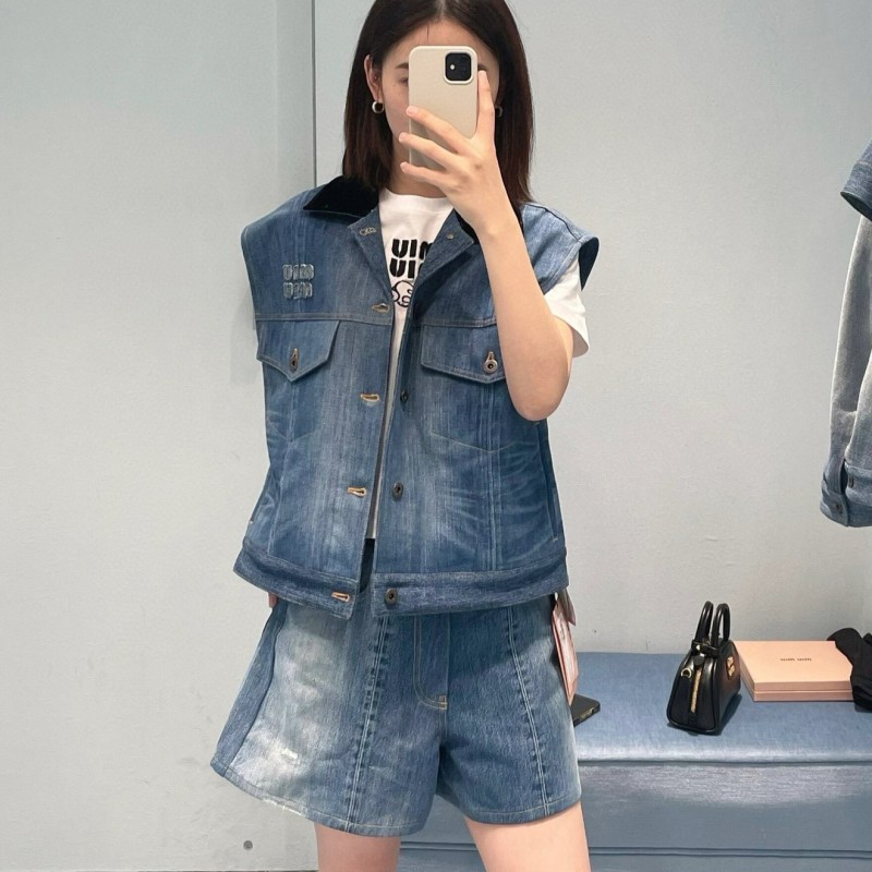 MiuMiu Denim Singlet