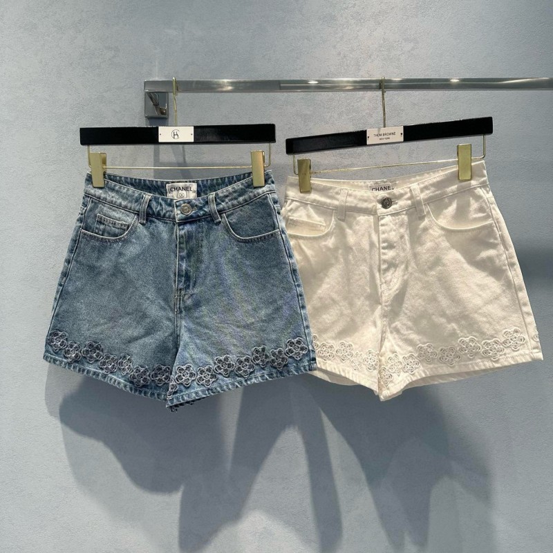 Chanel Denim Shorts