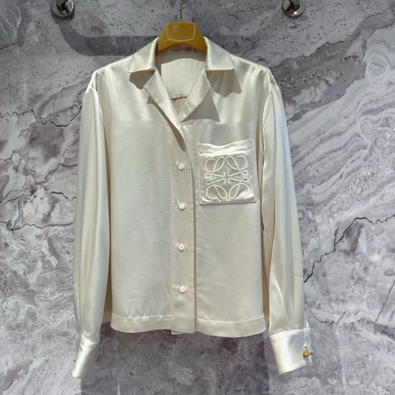 Loewe Silk Long Sleeves Shirt